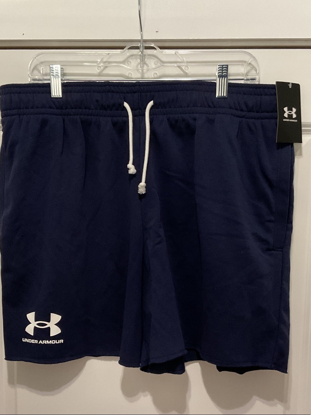 Under Armour Men's Navy Athletic Drawstring Shorts